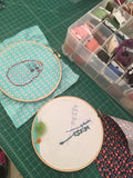 Week 1: Hand Stitching Ages 6-10 12:30 - 3pm June 10 - 14