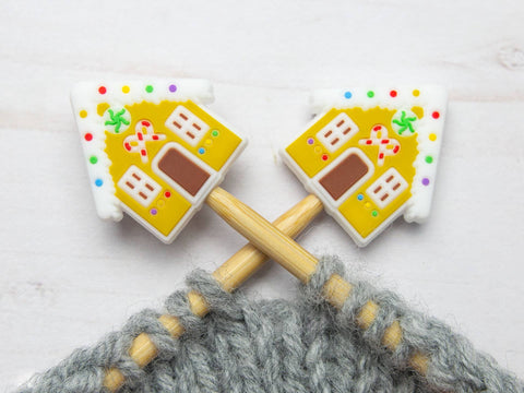 Fox & Pine Stitch Stoppers — Gingerbread House