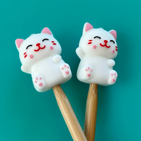 White Cat Point Protectors (Comma Craft Co.)