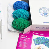 Explore Crochet: Granny Square Kit (Friendly Loom)