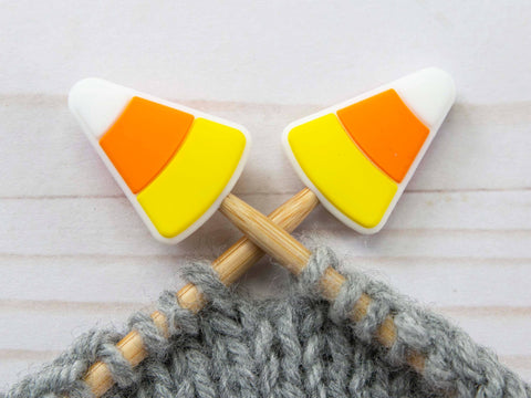 Fox & Pine Stitch Stoppers — Candy Corn