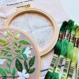 Blissful Blooms Embroidery Kit (Jessica Long Embroidery)