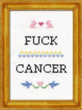 F*ck Cancer Cross Stitch Kit (Subversive Cross Stitch)