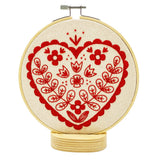 Nordic Heart Embroidery Kit (Hook, Line & Tinker)