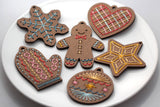 Kiriki Press Gingerbread Kid Stitched Ornament Kit