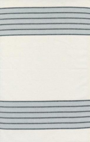 White Grey Panache Toweling