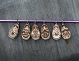 Matryoshka Doll Stitch Markers (Sunrise Grove)