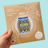 Pickles Embroidery Kit (Hook, Line & Tinker)