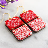 Scandinavian Floral Earrings (No Man's Land)