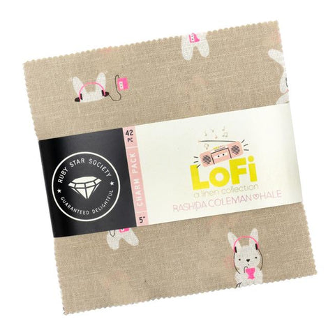 Lofi Linens Charm Pack (Ruby Star Society)