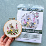 Jessica Long Embroidery Berry Patch Bunny Kit