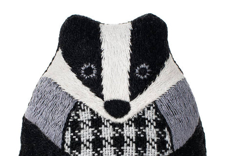 Badger - Embroidery Kit