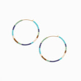 Altiplano Beaded Hoop Earrings