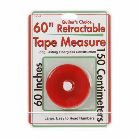 Quilter’s Choice 60” Retractible Tape Measure