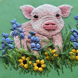 Posing Piglet Embroidery Kit (Jessica Long Embroidery)