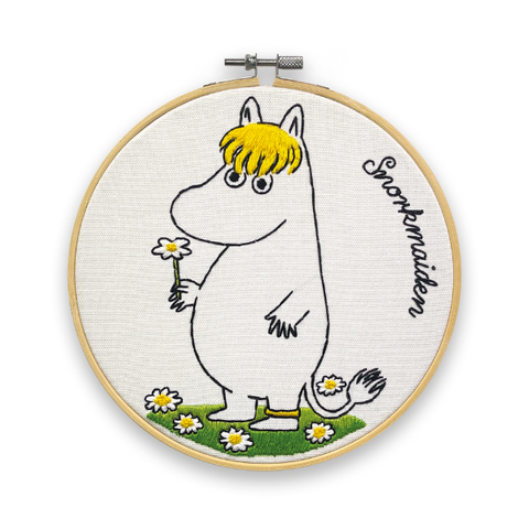 Moomin Embroidery Kit - Snorkmaiden Daisy Picking