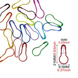 Anna B. 40-Piece Color Splash Bulb Stitch Markers