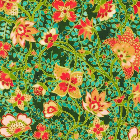 Jeweled Leaves: Meadow