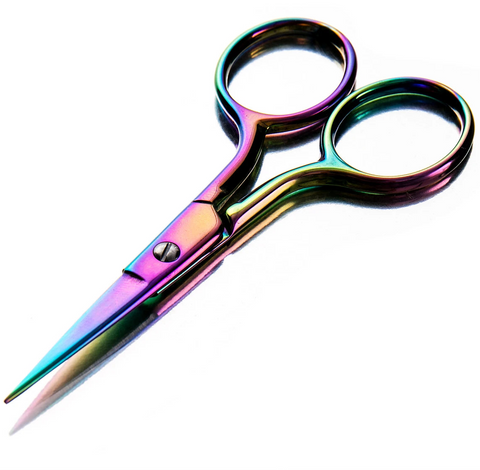 Rainbow Titanium Embroidery Scissors (Tacony)