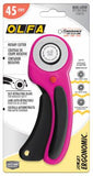 Olfa Deluxe Ergonomic Rotary Cutter 45mm