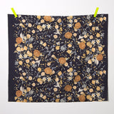 nani IRO Rakuen Cotton Silk Lawn Black