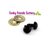 Toy Eyes Solid Black (Funky Friends Factory)
