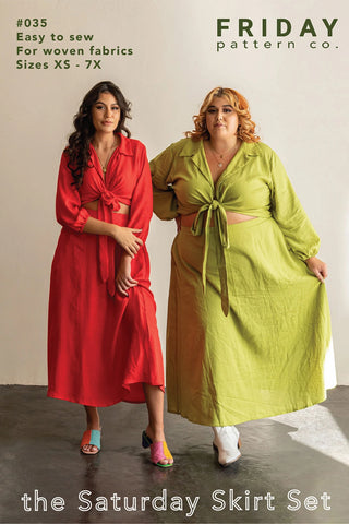 The Saturday Skirt Set (Friday Pattern Co.)
