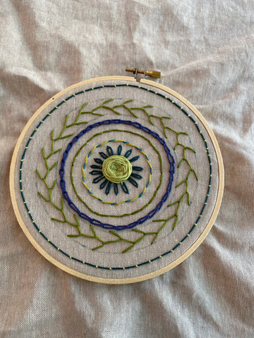 Topics in Embroidery Beginner Tuesday 12:30 - 2:30pm January 9 -  February 13 (6 weeks )