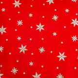 Hishiei Metallic Snowflakes Red