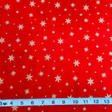 Hishiei Metallic Snowflakes Red