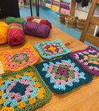 Independent Project Knitting/Crochet and Crochet Beginner Thursdays 10am - Noon September 7 -28(3 weeks see below)