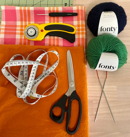 New! Saturday Sew/Knit/Crochet Independent Projects April 11, 18, 25 3:00 - 5:00pm