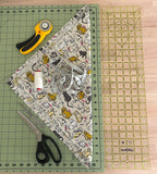 New! Learn to Sew: Mitered Napkins 10am - Noon Saturday May 9 and 16