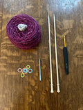Independent Project Crochet/Knit Tuesdays January 9, 16, 23, 30 (4 weeks) 6:30 - 8:30pm