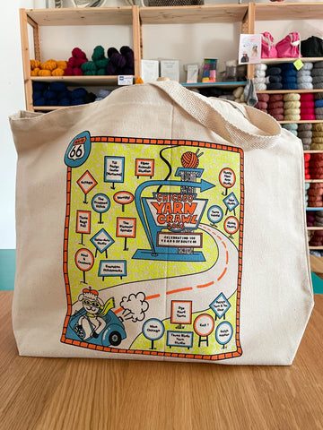 2026 Chicago Yarn Crawl Tote Bag (Presale July 6-19)