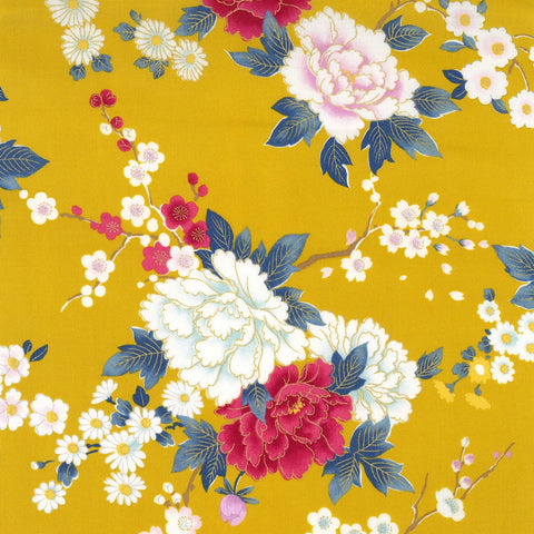 Golden Cameliia Metallic