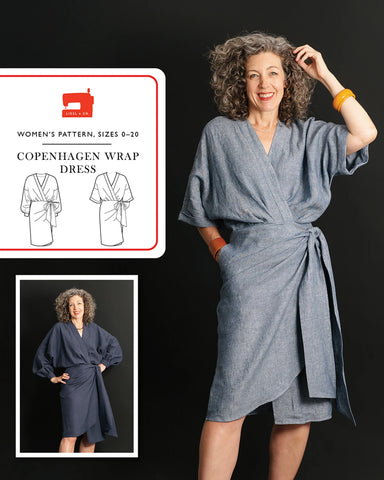 Copenhagen Wrap Dress (Liesel & Co.)
