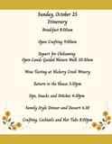 Fall Harvest Food and Fiber Celebration Oct. 23-26