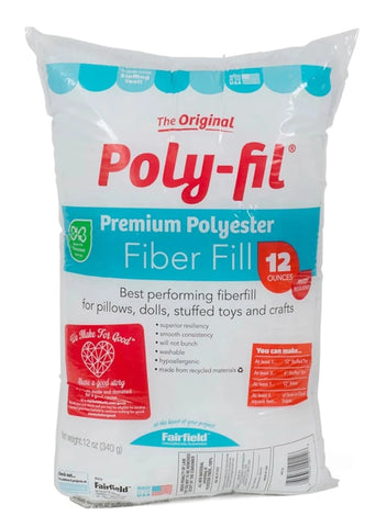 Poly-Fil Premium Polyester Fiber Fill (12oz)