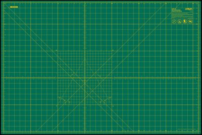 Rotary Mat, 24" x 36" Double-Sided, Self-Healing (Olfa)