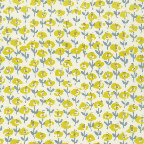 Le Midi Floral Lawn Lemon