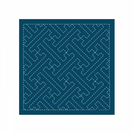 Sashiko 204 Sampler Saya-gata Navy