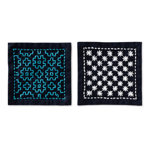 Sashiko Igeta and Rice Sashimi Two-Piece Coaster Kit SK-479