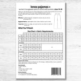 Lenox Pajamas Plus (Stuido M)