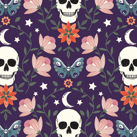 Spellbound Skull and Floral