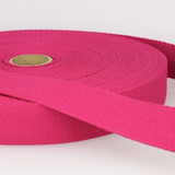Cotton Webbing 1" Wide (Various Colors)