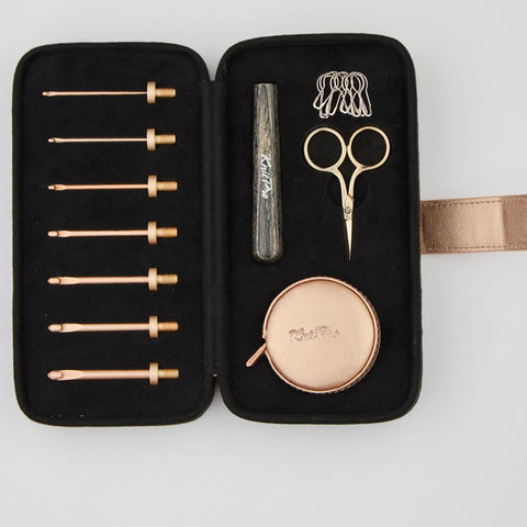 KnitPro Oasis Interchangeable Crochet Hook Starter Set