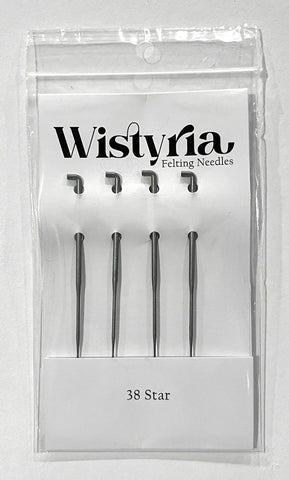 Felting Needles #38 Star Point 4 ct. (Wistyria)