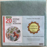 Festive Felt Decorations Felt Bundle (Corinne Lapierre)