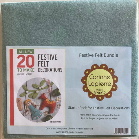 Festive Felt Decorations Felt Bundle (Corinne Lapierre)